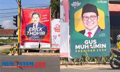 Banner Capres 2024 di Kota Malang Didominasi Banner Tak Berizin