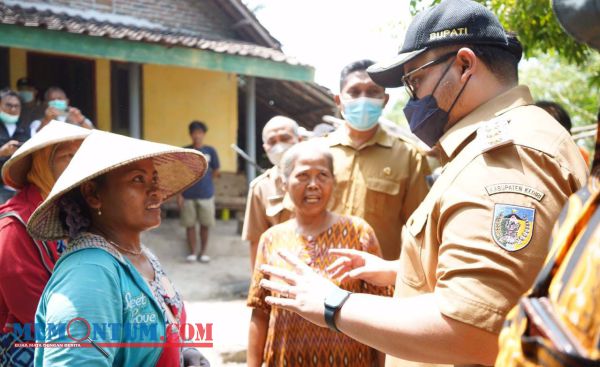 Cek Sanitasi Warga, Mas Dhito Targetkan 100 Persen Masyarakat Kabupaten Kediri ODF 2024
