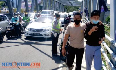 Pelajar Asal Kabupaten Malang Coba Bunuh Diri dengan Loncat dari Jembatan Soekarno Hatta