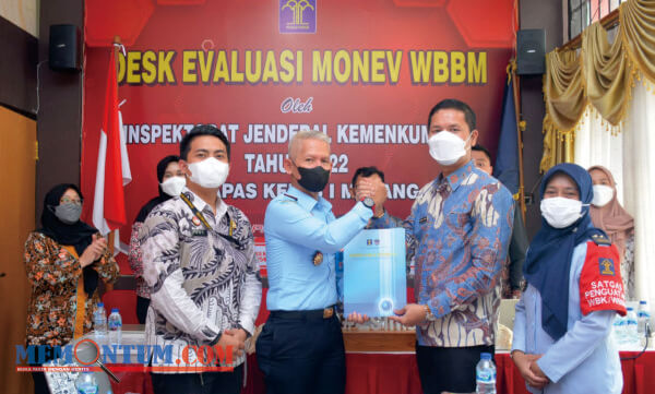 Pertahankan Predikat WBBM, Lapas Kelas 1 Malang Layak Jadi Pilot Project UPT di Indonesia