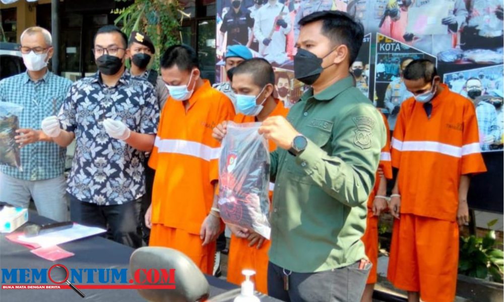 Beraksi di Sawojajar Kota Malang, Dua Pelaku Curanmor dan Penadah Dibekuk