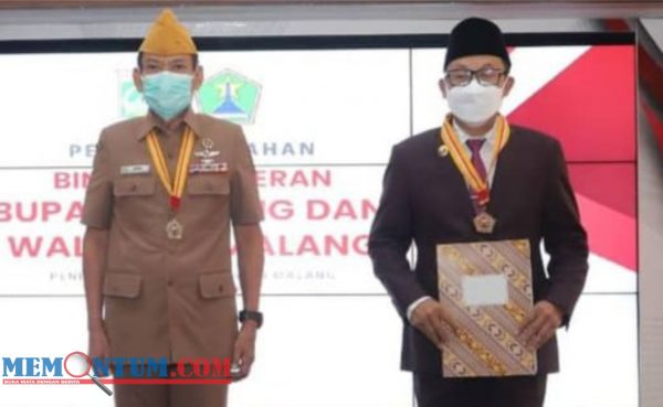 Wali Kota Malang Terima Penganugerahan Bintang Veteran dari LVRI Jatim
