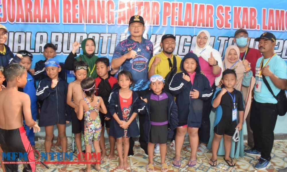Buka Swimming Competition for Students, Pemkab Lamongan Siapkan Bibit Atlet Renang Berkualitas