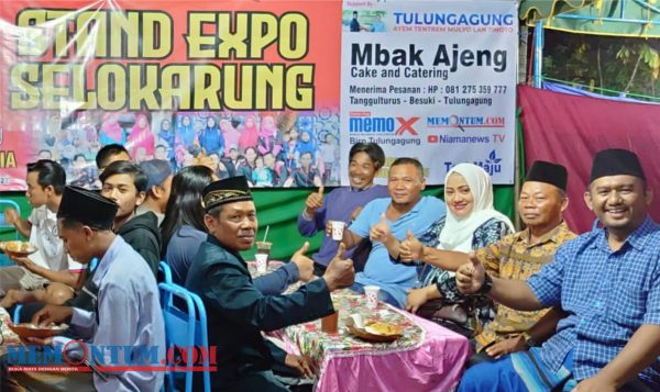 Kompak dan Guyub Rukun Warga Hantarkan Suksesnya Pelaksanaan Expo Bazar Tanggulturus Tulungagung