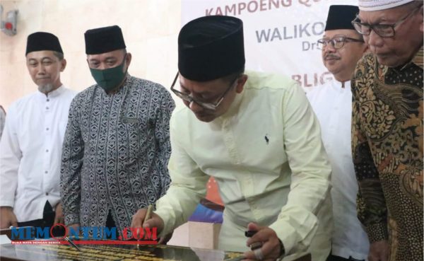 Wali Kota Malang Resmikan Kampoeng Quran Wijaya Kusuma
