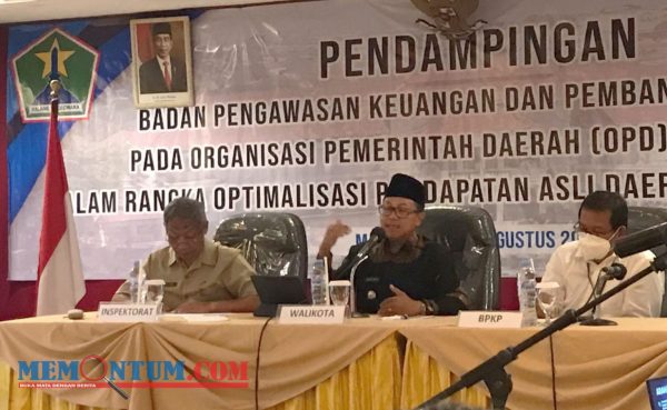 Optimalisasi Penerimaan PAD, Wali Kota Sutiaji Tekankan Sinergitas antar OPD di Pemkot Malang