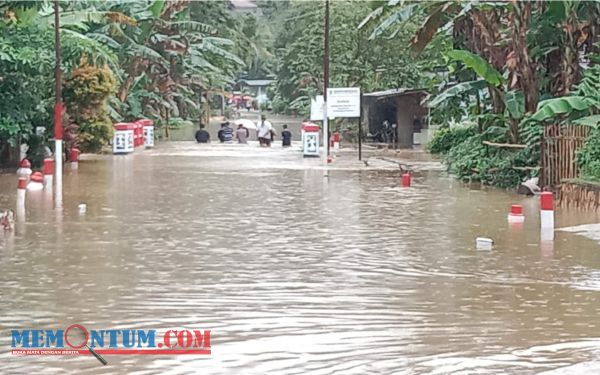 Banjir Setinggi 1 Meter Terjang Sitiarjo, Jalan Sumawe-Gedangan Malang Lumpuh