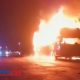 Bus Antar Provinsi Terbakar di Jalur Pantura Situbondo, Puluhan Penumpang Nyaris Terpanggang