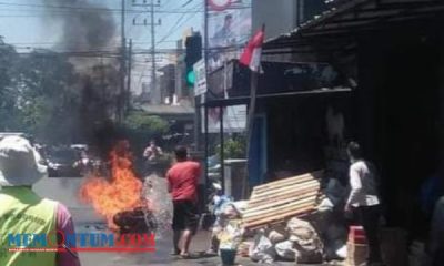 Motor Mio Dikendarai Pasutri Asal Pasuruan Tiba-tiba Terbakar di Malang