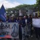 Ratusan Mahasiswa Kota Malang Gelar Aksi Tolak Kenaikan BBM di Depan Gedung DPRD