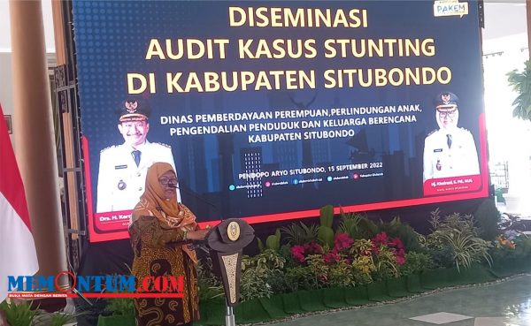 Hadiri Gelaran Diseminasi Audit Kasus Stunting, Wabup Situbondo Tekankan Evaluasi dan Sinergikan Percepatan Penurunan