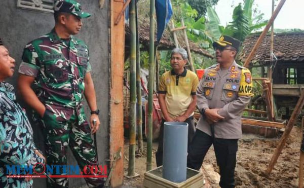 Kodim 0806 Trenggalek Resmikan Sumur Bor TNI Manunggal Air di Kecamatan Pule