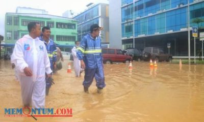 Lantai I Ruang Rawat Inap RSUD dr Soedomo Trenggalek Kebanjiran, Sejumlah Pasien Dievakuasi dan Alat Permanen Terendam Air