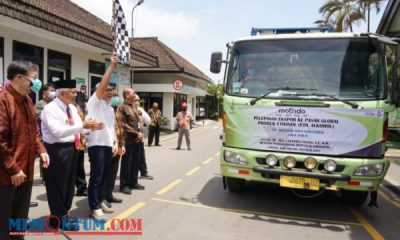 Menteri Perdagangan Lepas Produk Ekspor Ethanol PT Molindo Raya Industrial Lawang