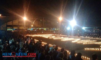 Ribuan Aremania dan Masyarakat Padati Halaman Stadion Kanjuruhan untuk Ikuti Doa Bersama Tragedi Kanjuruhan
