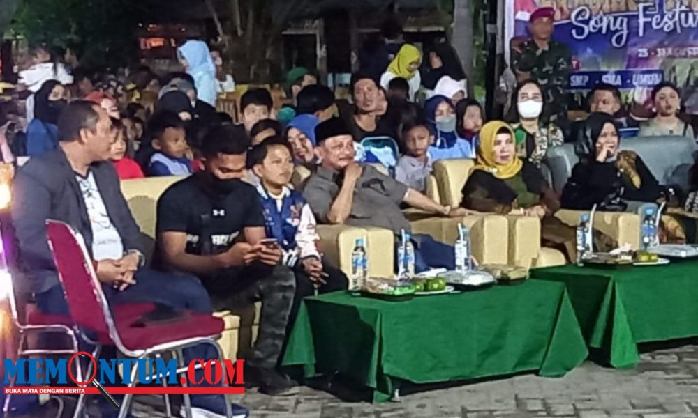 Farel Prayoga Goyang Barokah Park di Malam Penyerahan Piala Song Festival Bupati Cup 2022