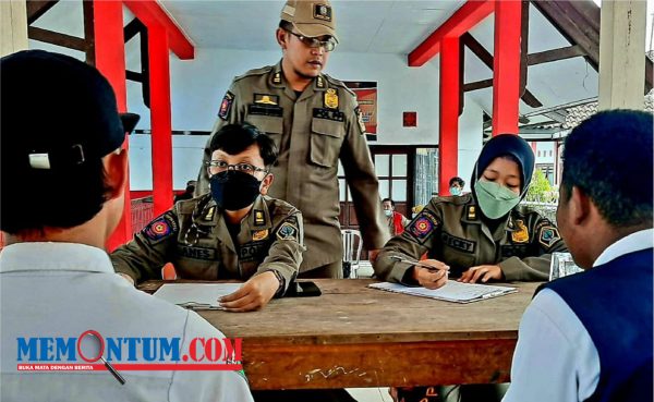 Belasan Pelajar di Blitar Terjaring Operasi Yustisi Satpol PP