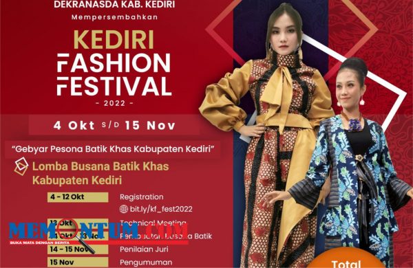 Gelar Kediri Fashion Festival, Mas Dhito Dorong Pengrajin untuk Munculkan Model Baru