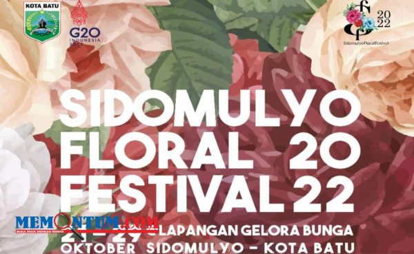 Meriahkan HUT Kota Batu, Dinas Pariwisata Kota Batu Gelar Sidomulyo Floral Festival 2022