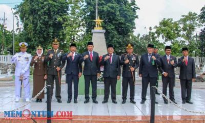 Gelar Peringatan Hari Pahlawan, Bupati Lamongan Sebut Spirit Menjejaki Semangat Juang Pahlawan Indonesia