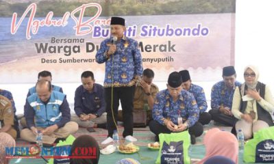 Tinjau Pembangunan Dusun, Bupati Karna Gelar Acara Ngobrol Bareng Bupati Situbondo