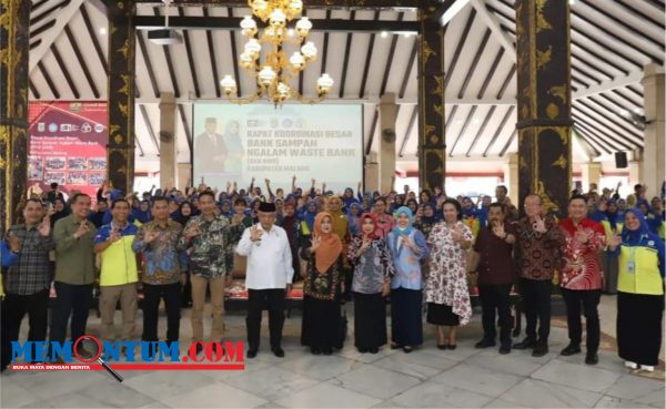 Rakor Bank Sampah dan Launching Kelembagaan Organisasi, Bupati Sanusi Tekankan Program Clean City