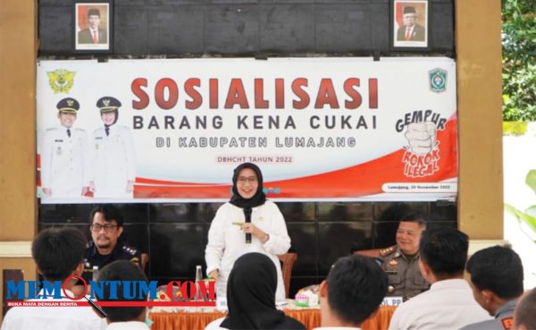 Bunda Indah Ajak Aparat Penegak Hukum dan Masyarakat Lumajang Brantas Rokok Ilegal