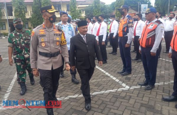 530 Personil Gabungan dan Penembak Jitu Disiagakan Polres Situbondo Hadapi Operasi Lilin Semeru 2022