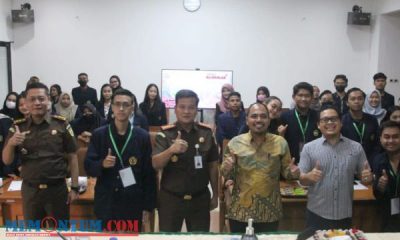 60 Mahasiswa Prodi Hukum Diberi Penyuluhan Kajari Kota Malang