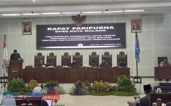 Enam Fraksi DPRD Kota Malang Dukung Ranperda Penyelenggaraan Perpustakaan Manfaatkan Digitalisasi
