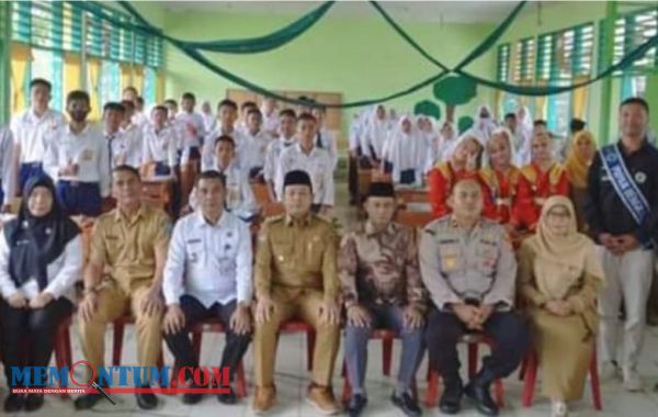 Hadiri Sosialisasi P4GN Tingkat SMP, Ketua DPRD Kota Bengkulu Dukung Penuh Upaya Pencegahan Bahaya Narkoba