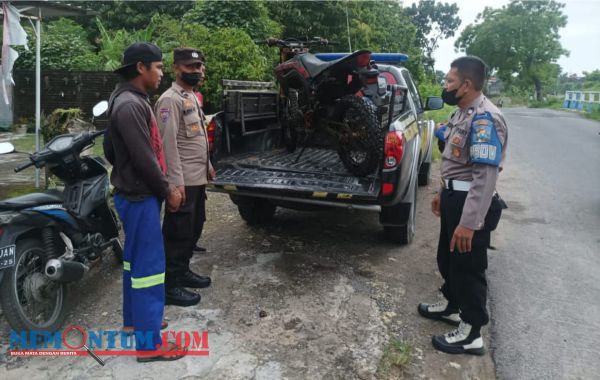 Motor Trail Tak Bertuan Ditemukan di Dasar Air Dam Waduk Mojomanis Kabupaten Lamongan
