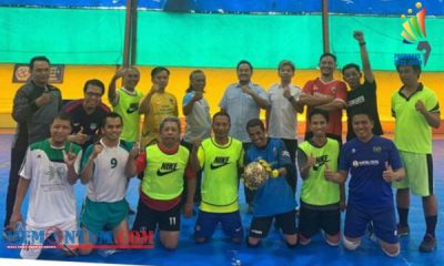 Tim Futsal PWI Jatim Amankan Tiga Poin di Laga Perdana Porwanas
