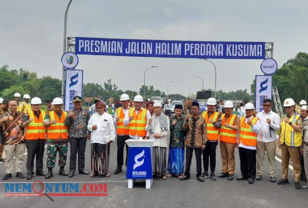 Bupati Sampang Resmikan Pemanfaatan Mega Proyek Jalan Halim Perdana Kusuma