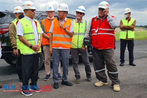 Kunjungi Bandara Dhoho Kediri, Moeldoko Optimistis Akan Kian Tumbuhkan Daerah Ekonomi Baru