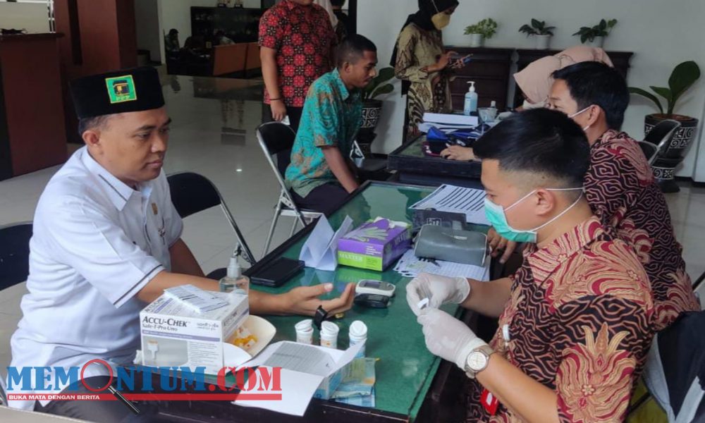 Jaga Kondisi Kesehatan Anggota DPRD, Sekwan Kabupaten Lumajang Gelar Medical Check Up