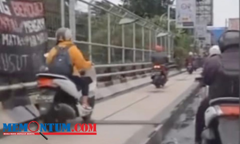 Viral Akibat Pengendara Motor Lintasi Trotoar di Jalan Ranugrati, Dishub Kota Malang Siapkan Besi Penghalang