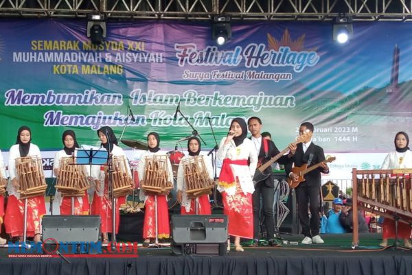 Gelaran Surya Festival Malangan Semarakkan Musda Muhammadiyah ke XXI di Kota Malang