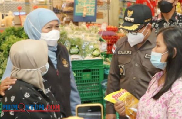 Gubernur Jatim Gandeng Bulog Operasi Pasar Beras Murah di Pasar Legi Kota Blitar