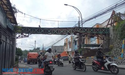 Jalan Jupri Kota Malang Ditutup Semalam, Imbas Pembongkaran Talang Air