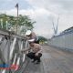 Satlantas Polres Trenggalek Uji Coba Jembatan Bailey di Jalan Nasional Trenggalek Tulungagung