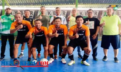 Rangkaian HPN, Awak Media Situbondo Gelar Pertandingan Futsal bersama Forkopimda