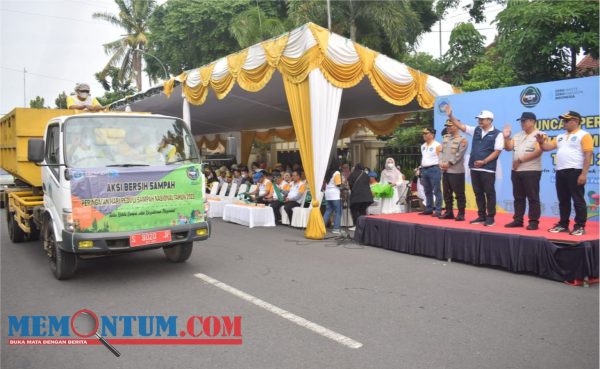 Dorong Aksi Nyata Kurangi Sampah Plastik di Lamongan, Bupati Yuhronur Launching Gerakan Lamongan Cantik