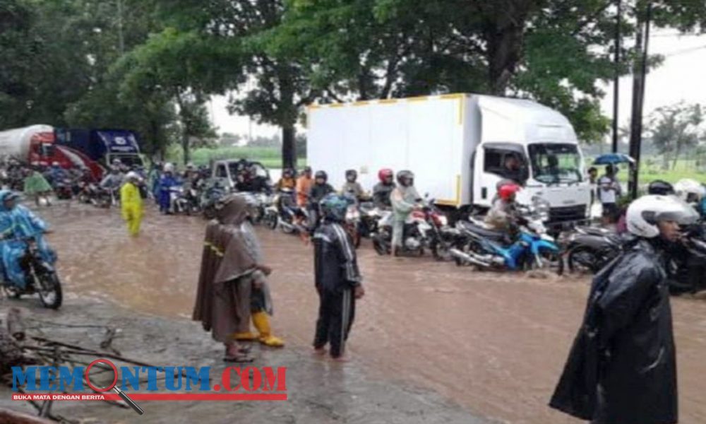 Banjir Bandang Ijen Sebabkan Kawasan Jalan Raya Pancoran Bondowoso Lumpuh, Jalur Jember Dialihkan Sementara
