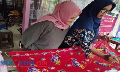 Inovasi Bunga Telang Jadi Motif Batik Komunitas Puri Hijau Royo Royo