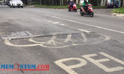 Jalan Bergelombang dan Penutup Drainase Tidak Rata Sebabkan Kecelakaan, Ini Respon DPUPRPKP Kota Malang