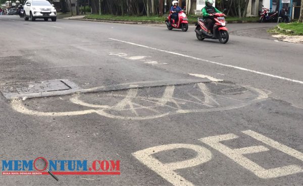 Jalan Bergelombang dan Penutup Drainase Tidak Rata Sebabkan Kecelakaan, Ini Respon DPUPRPKP Kota Malang