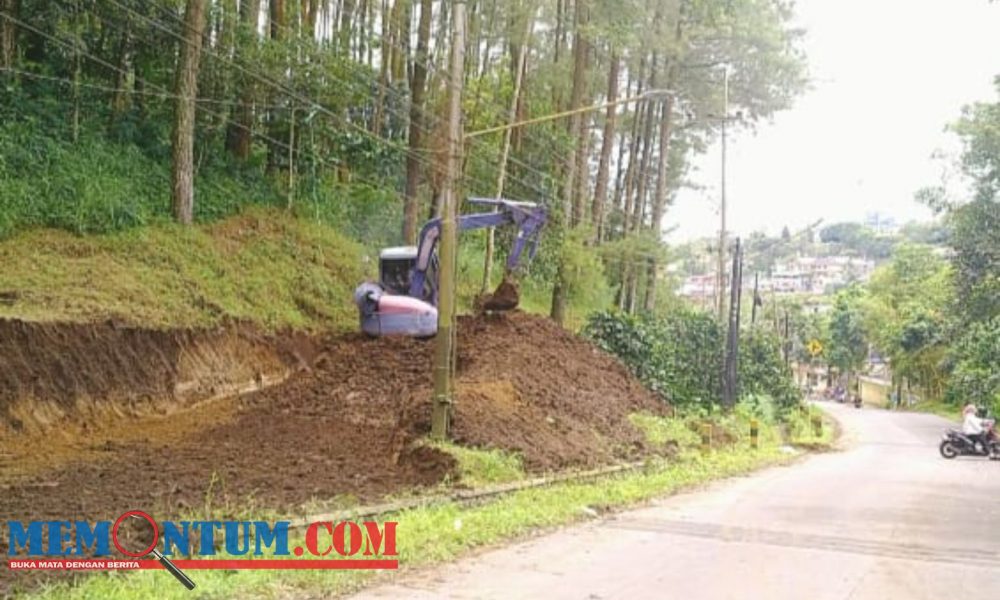 Cegah Kecelakaan Akibat Rem Blong, Warga Songgoriti Kota Batu Swadaya Buat Jalur Penyelamat Kendaraan
