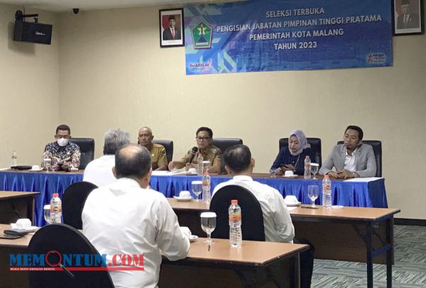 9 Peserta Ikuti Seleksi Pengisian Jabatan Kepala Dinsos P3AP2KB, Wali Kota Malang Tekankan Kerja Cerdas, Cepat dan Tuntas