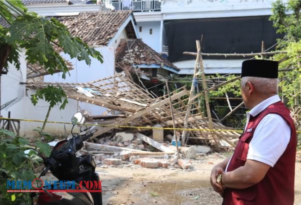 Datangi Lokasi Ledakan Mercon di Kasembon, Bupati Sanusi Imbau Masyarakat Tidak Meracik Petasan